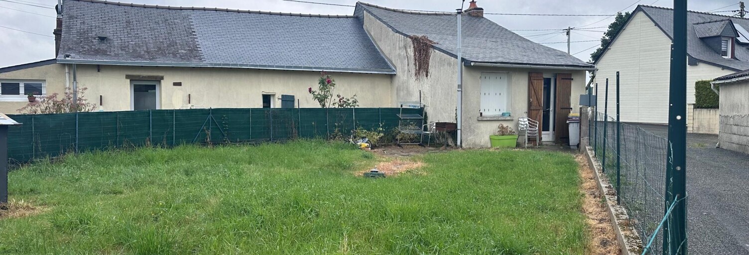 Maison 4 Pièces 65 m² à vendre à Saint-Martin-du-Limet (53800)