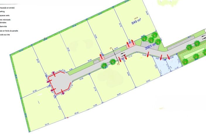 Vente Terrain à bâtir 849 m&sup2; — photo 4