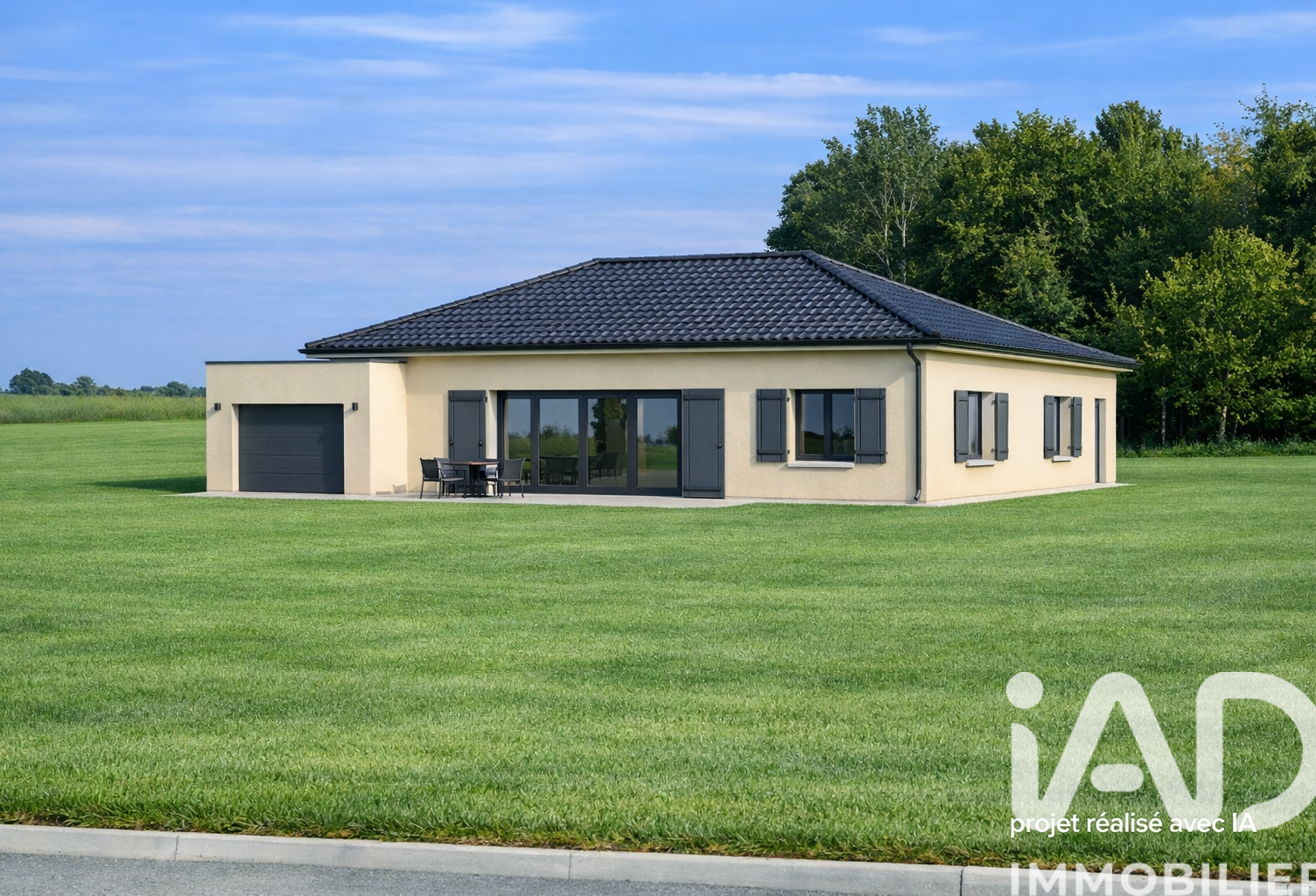 Vente Terrain à bâtir 830 m&sup2; — photo 1