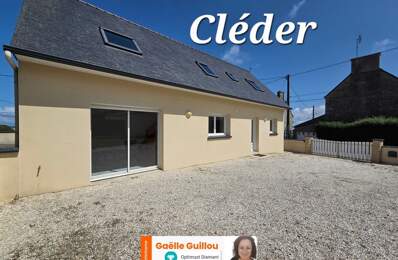 CLEDER : Maison traditionnelle de 108m² - vie de plain pied - Garage et jardin clos — photo du bien