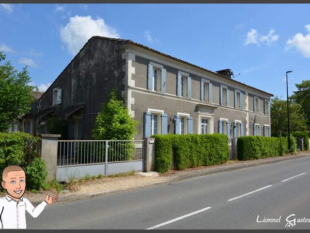 Maison à vendre 11 pièces 6 chambres sur la commune de LE FLEIX en Dordogne  (24) — photo du bien