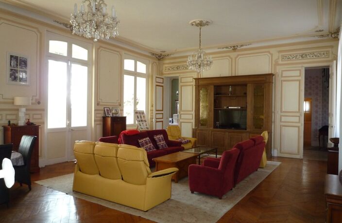 Dpt Aisne (02), CHATEAU THIERRY centre, demeure 1850 de 600 m² habitables et parc clos de murs 5000 m2 — photo 2