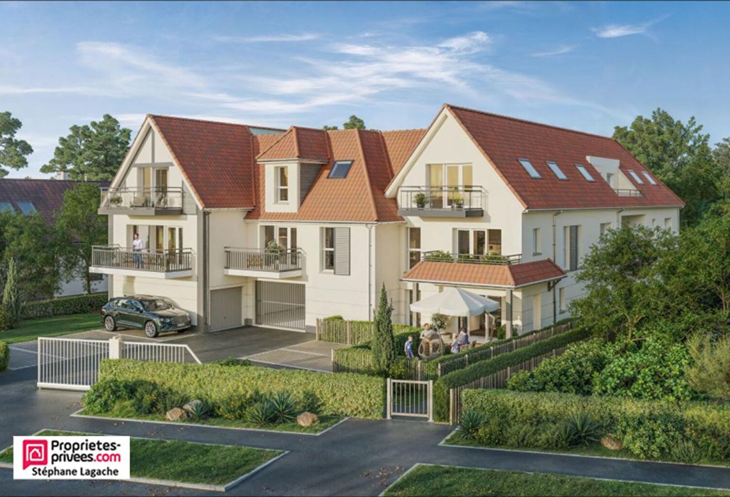 Appartement Stella 2 pièce(s) 44 m2 avec terrasse et parking — photo 1