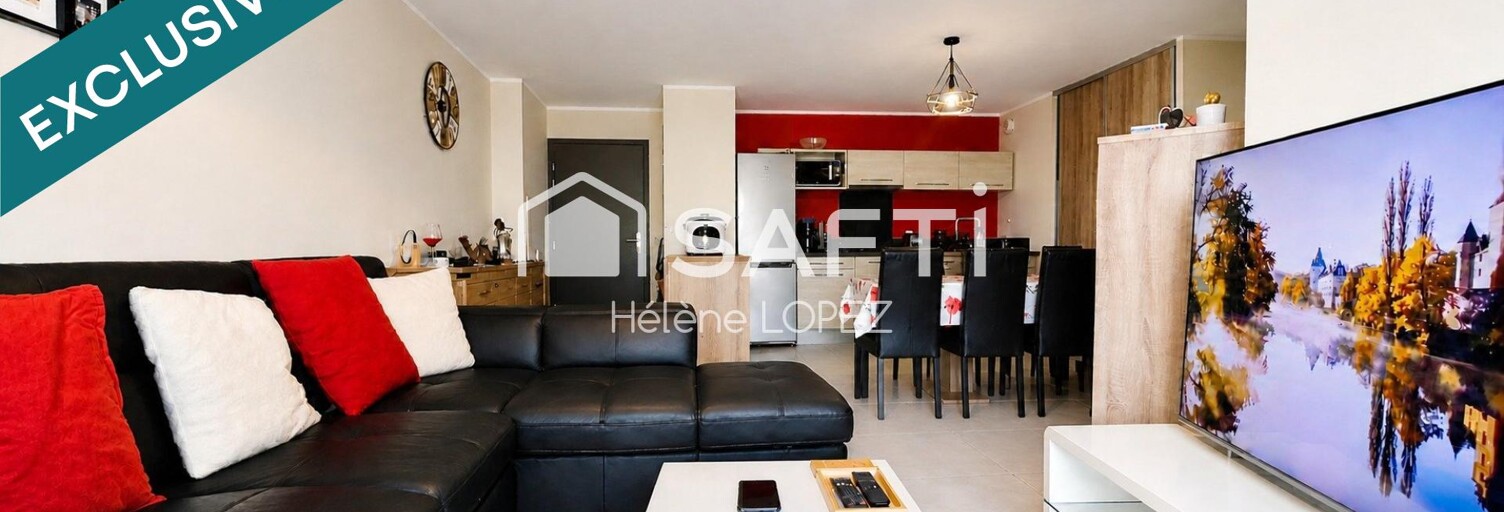 Appartement 3 Pièces 63 m² à vendre à Canet-en-Roussillon (66140)