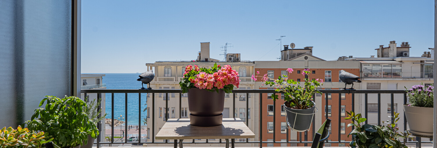 Appartement 3 Pièces 61 m² à vendre à Nice (06200)