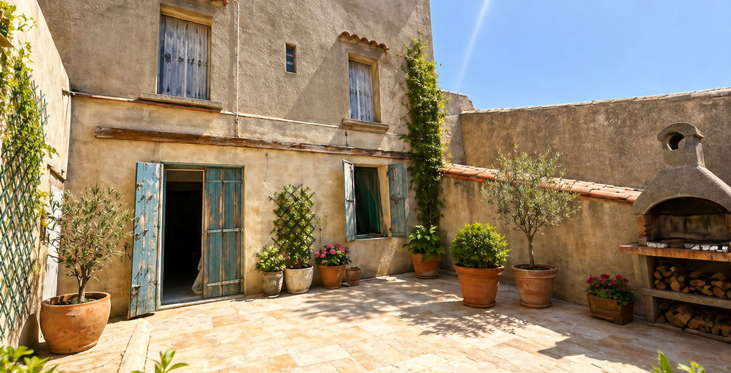 Maison de 212 m2 avec local commercial + garage 95 m2 + terr — photo 1