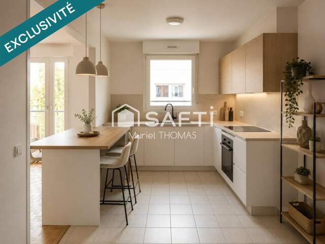 Bourgoin T4 92 m² 3 chambres, balcons et ascenseur — photo du bien