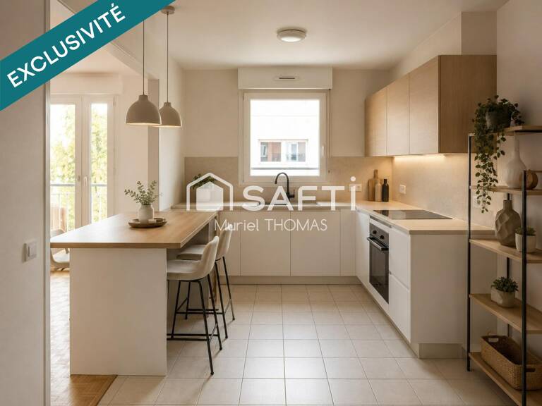 Bourgoin T4 92 m² 3 chambres, balcons et ascenseur — photo 1