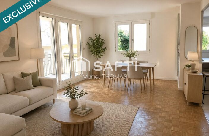 Bourgoin T4 92 m² 3 chambres, balcons et ascenseur — photo 2