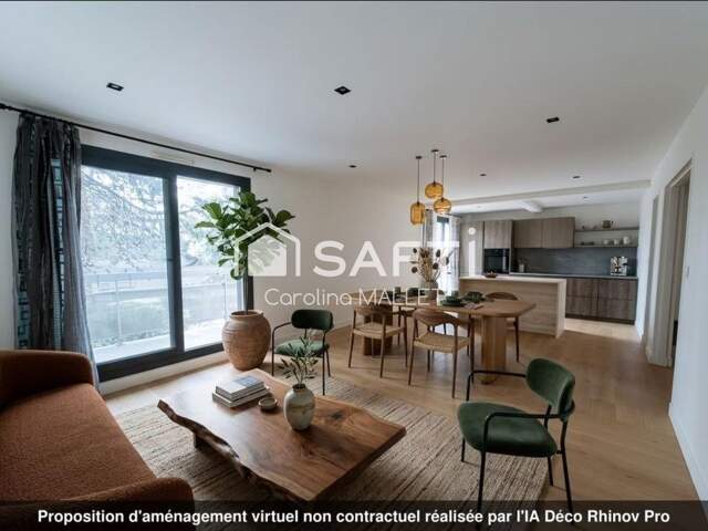 Belle Résidence des années 80, appartement T4 rénové avec balcon, cave et parking. — photo du bien