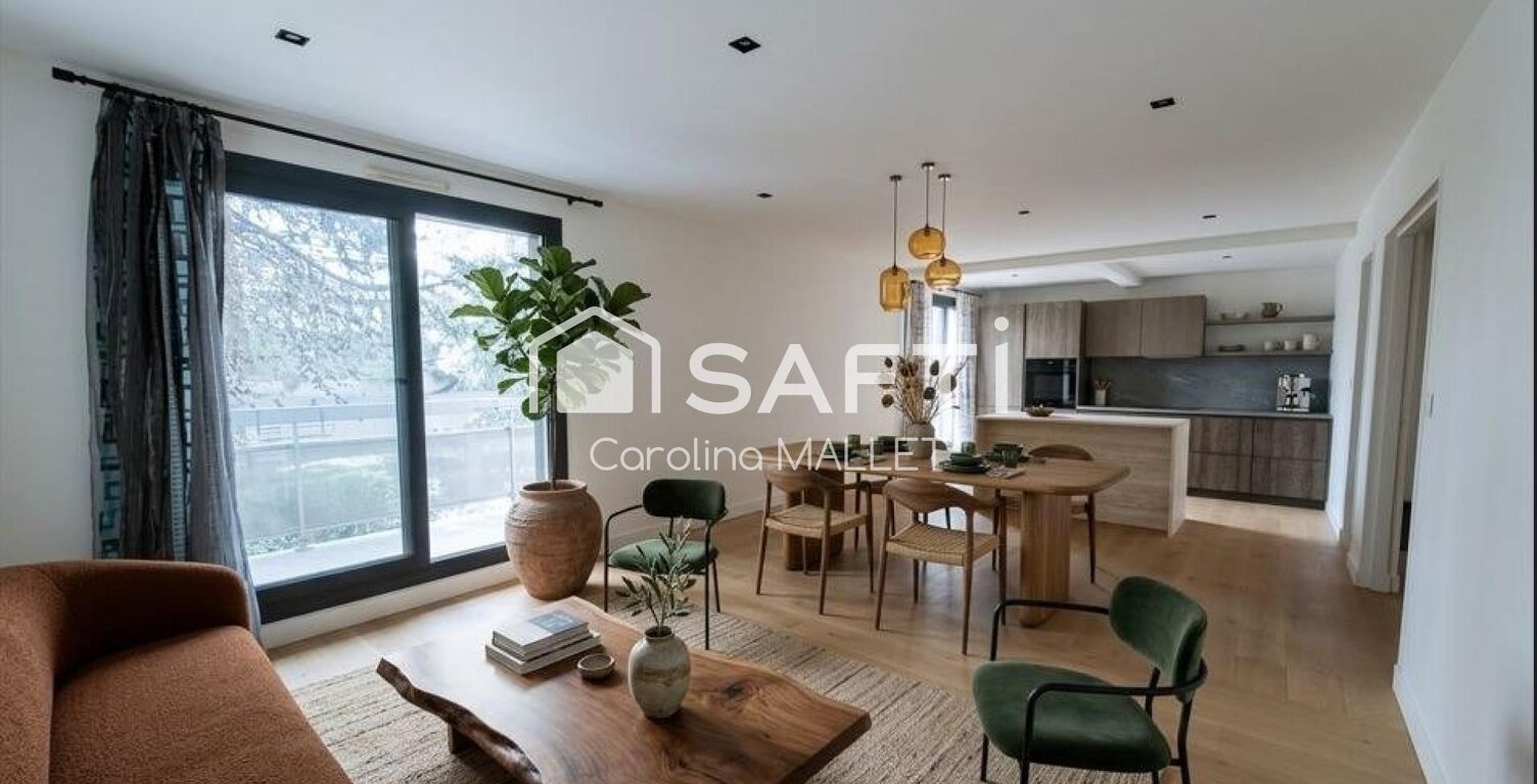 Belle Résidence des années 80, appartement T4 rénové avec balcon, cave et parking. — photo 1