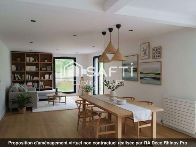 Belle Résidence des années 80, appartement T4 rénové avec balcon, cave et parking. — photo du bien