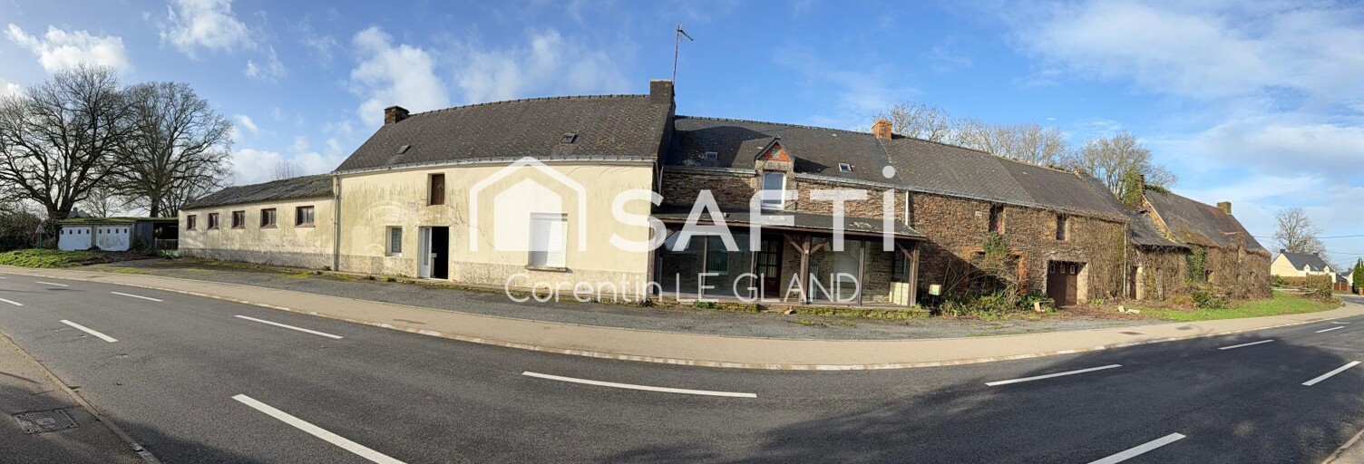 Maison 3 Pièces 200 m² à vendre à Théhillac (56130)