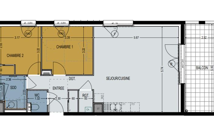 Vente Appartement 3 pièces — photo 5