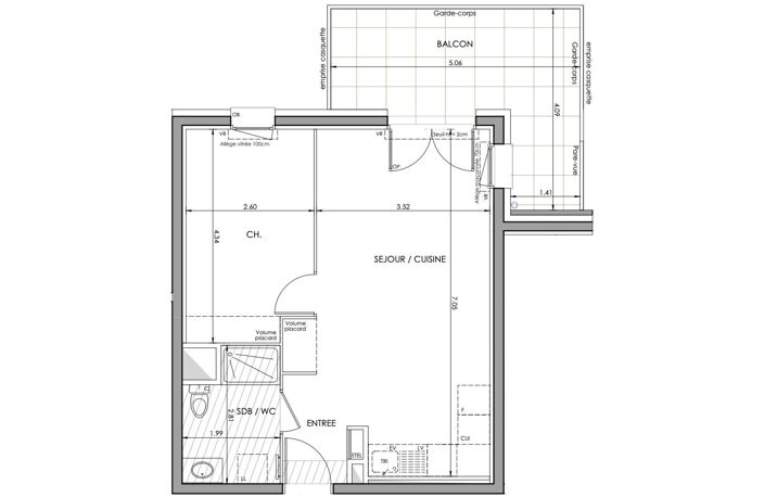 Vente Appartement 2 pièces — photo 4