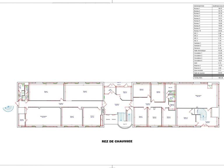 Location Bureaux 1 500 m&sup2; — photo 1