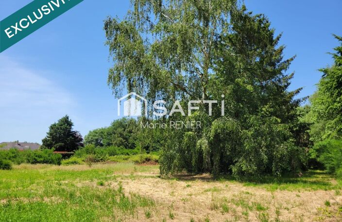 Terrain 2 790 m² arboré avec permis  Échemiré, cadre agréable — photo 4