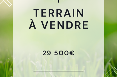 Terrain  29500 €