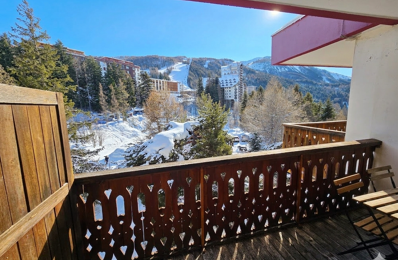 PRALOUP 1600 T2 sud vue pistes — photo du bien