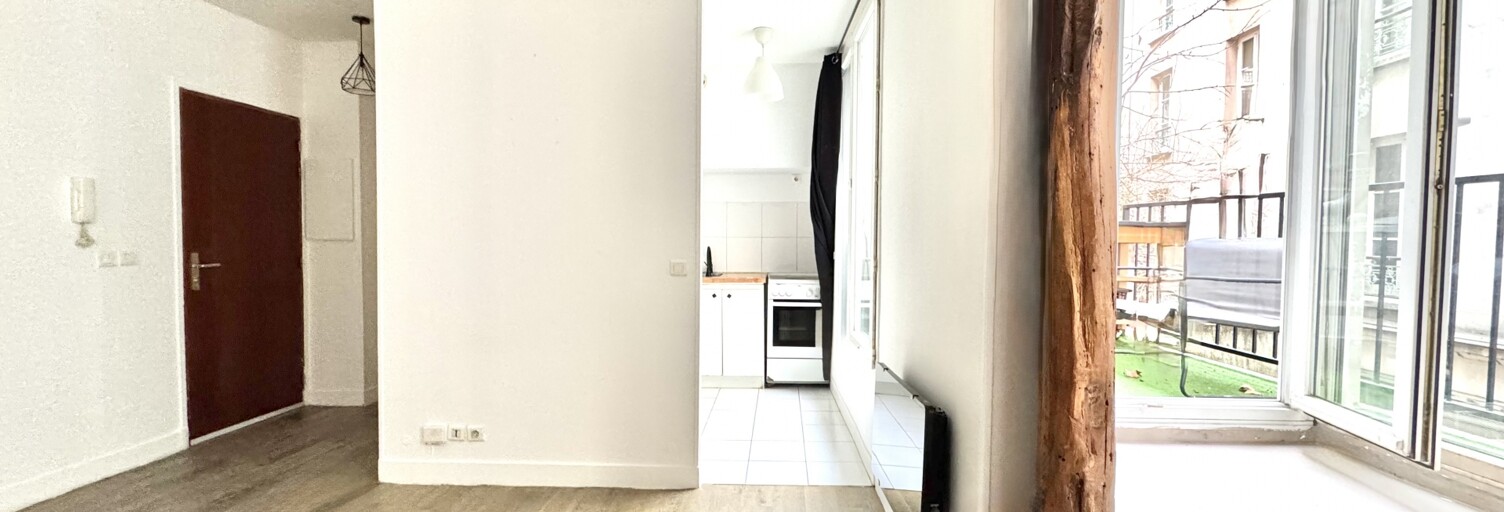 Appartement 1 Pièce 28 m² à vendre à Paris 19 (75019)