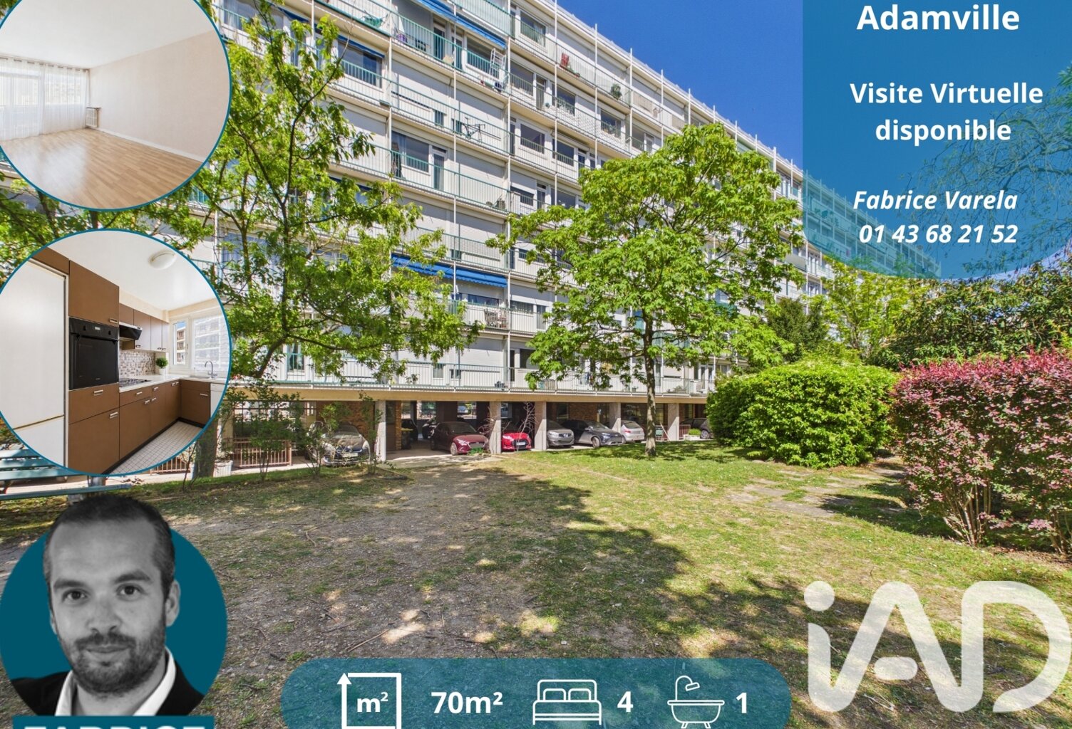 Vente Appartement 4 pièces — photo 1