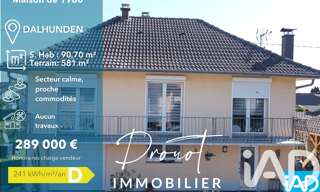 Maison 4 Pièces 90 m² à vendre à Dalhunden (67770)