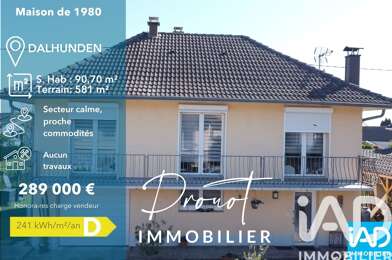 Maison 4 pièces 289000 €