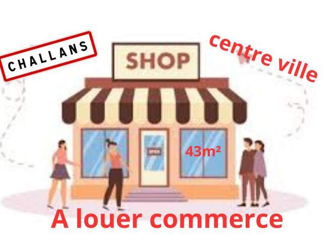 Location Boutique/Local commercial 43 m&sup2; — photo du bien
