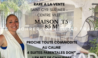 Maison 5 Pièces 85 m² à vendre à Saint-Cyr-sur-Mer (83270)