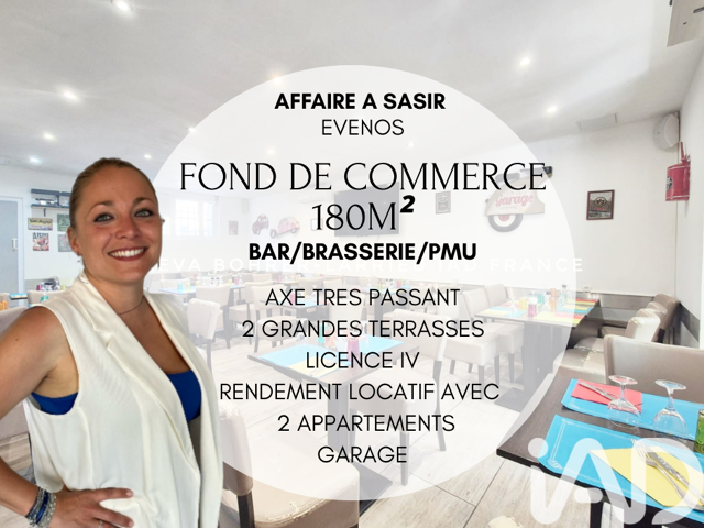 Vente Bar, Brasserie, Tabac 180 m&sup2; — photo du bien