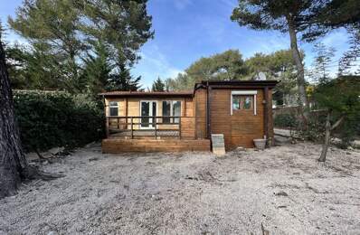 Mobil-home et chalet sur terrain de loisir au Castellet — photo du bien