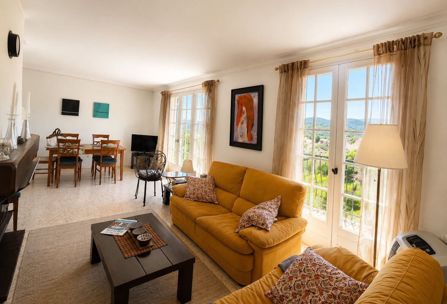 Villa Pierrefeu du var au calme vue panoramique sur le village — photo 1