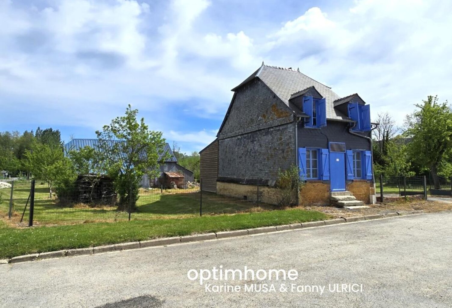MORGNY (02) - 🏡🌳 Vente maison de campagne, possibilité 3 chambres 🛏️🛏️🛏️, bâtiment 🚗, plus de 50 ares de terrain ☘️ — photo 1