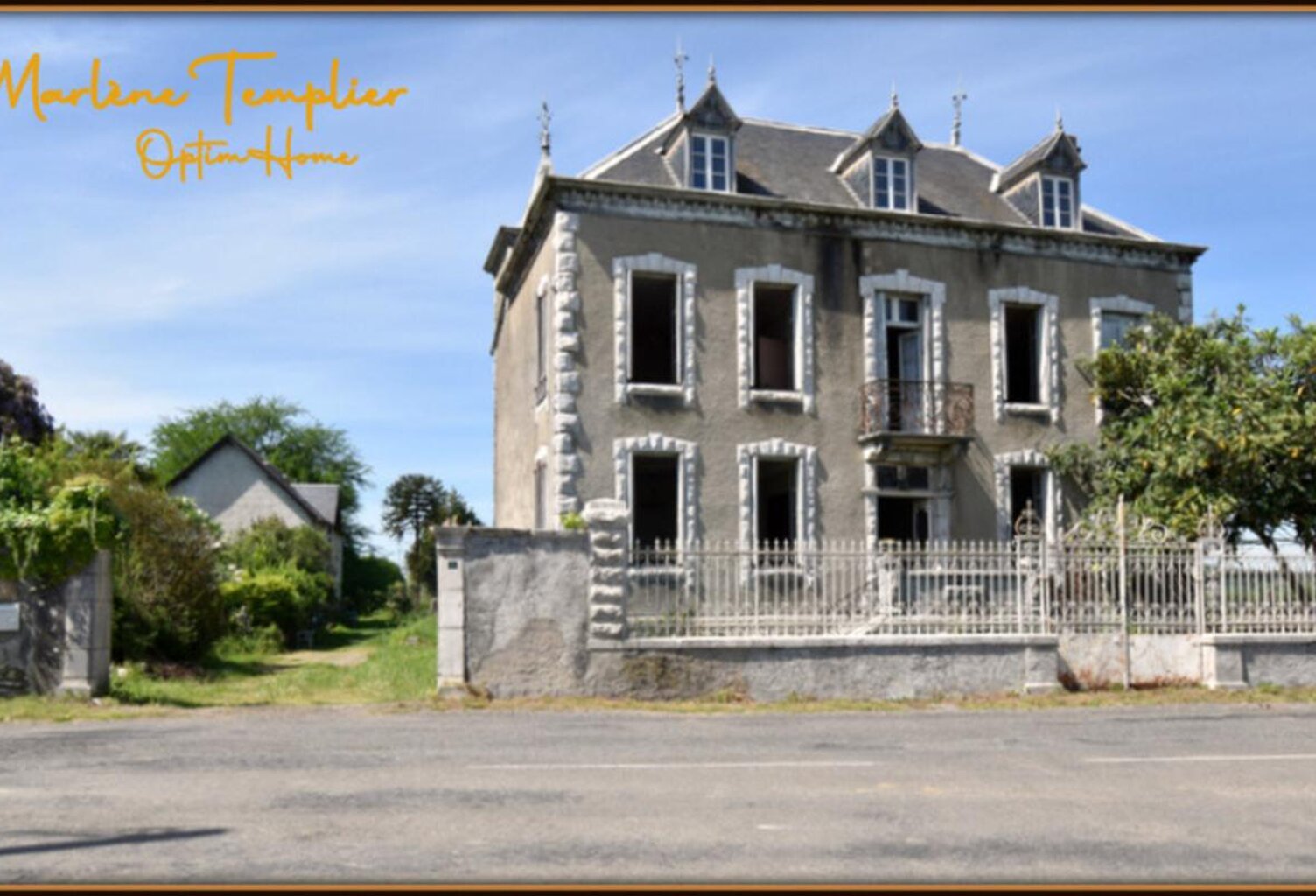 Maison de maître 1909 – 6 chambres – Vue Pyrénées – Grange – Fort potentiel (64) — photo 1