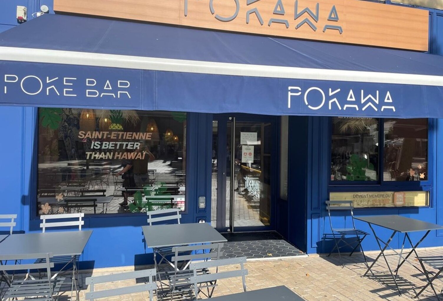 Fonds de commerce du restaurant POKAWA au coeur de St-Etienne ! — photo 1