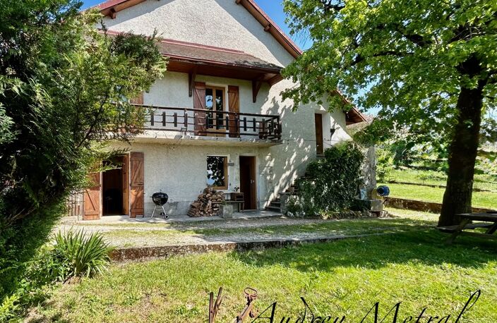 Maison individuelle à vendre à Ruffieux + Grange 200 m² + terrain + vue dégagée à 1h de Genève, 45 min d'Annecy et 30 min d'Aix-les-bains — photo 2