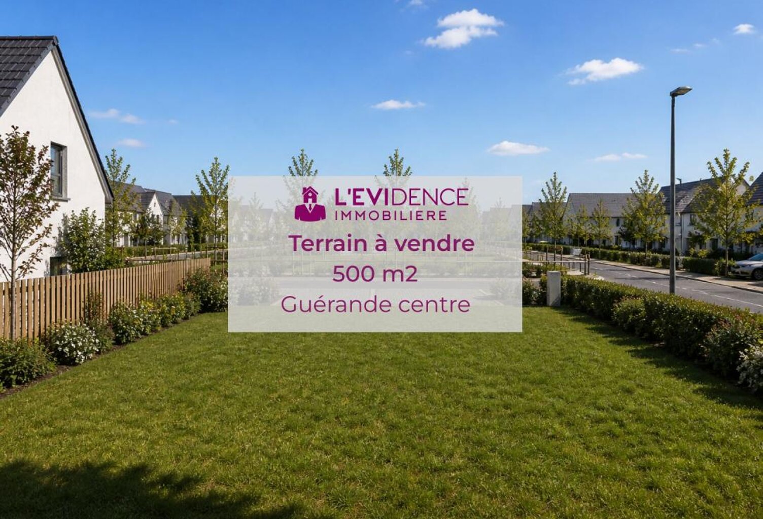 Centre Guérande Terrain À Vendre viabilisé et libre de constructeur — photo 1