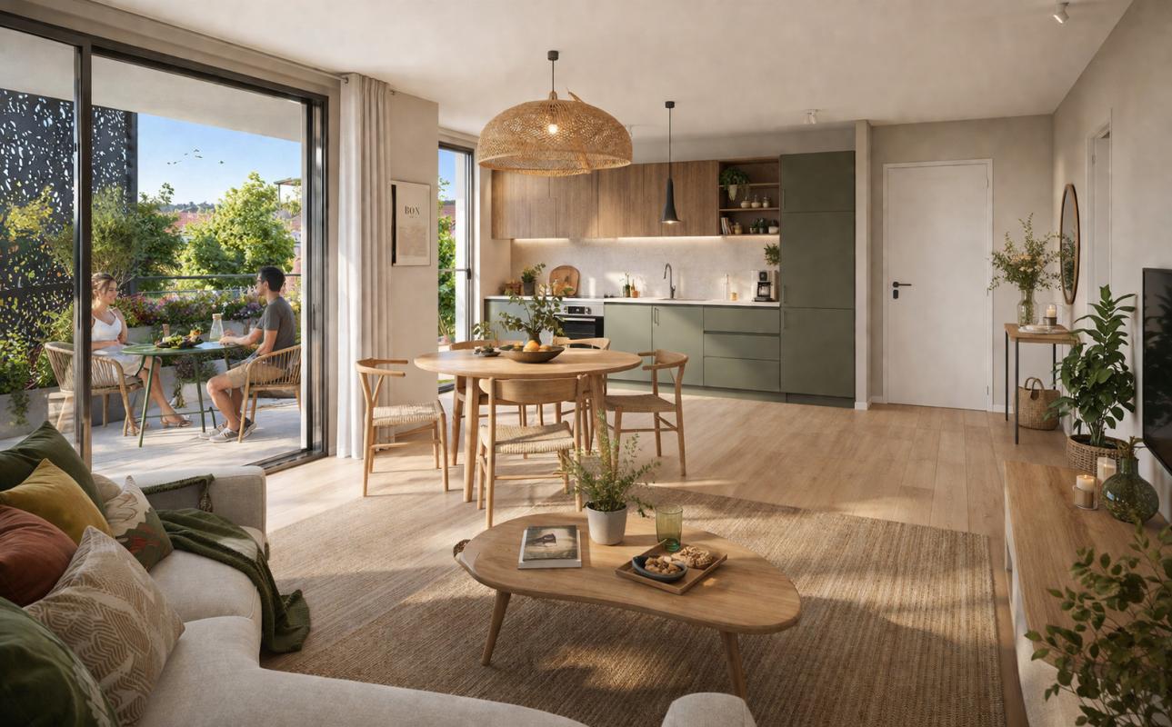 Appartement neuf 22 m²