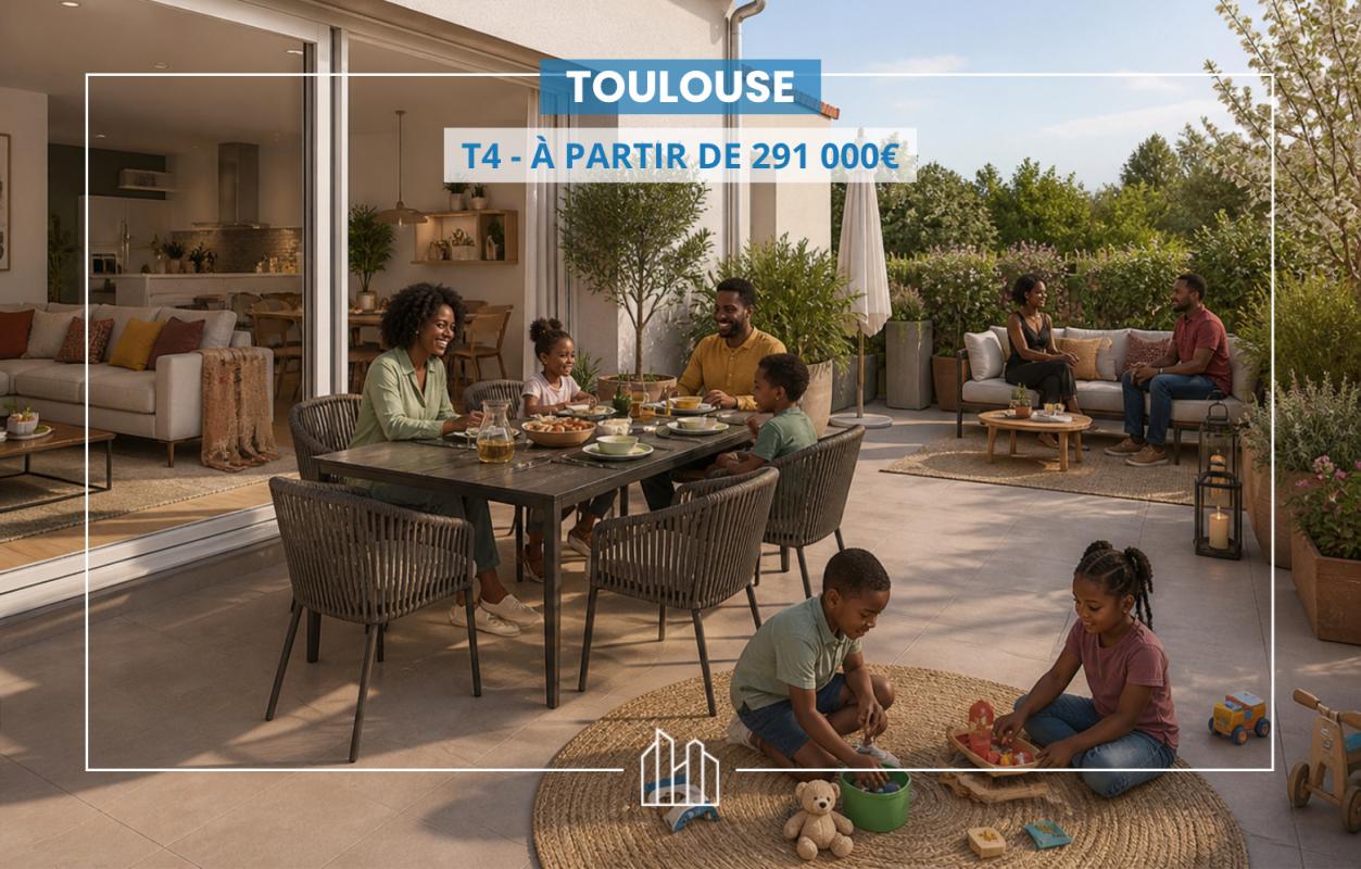 Appartement  T4 à vendre Toulouse 31100