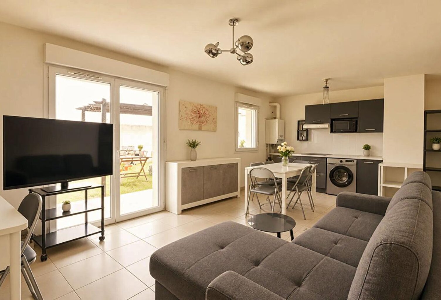 NOUVEAU PRIX : AVIGNON  REALPANIER: T3 AVEC JARDIN — photo 1