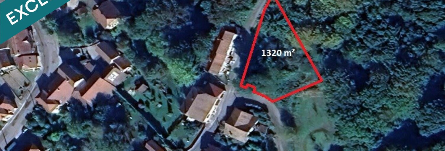 Terrain  1320 m² à vendre à Clairegoutte (70200)