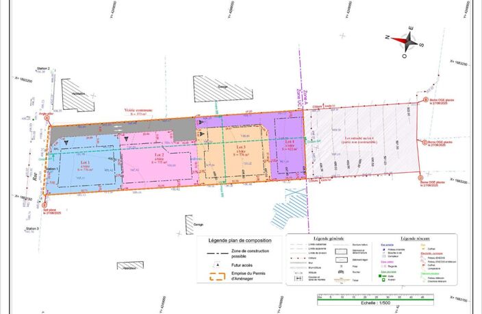 Terrain constructible viabilisé de 776 m2 à Longechenal — photo 4