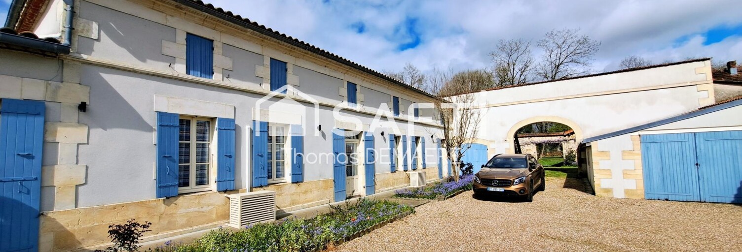 Maison 8 Pièces 222 m² à vendre à Bussac-Forêt (17210)
