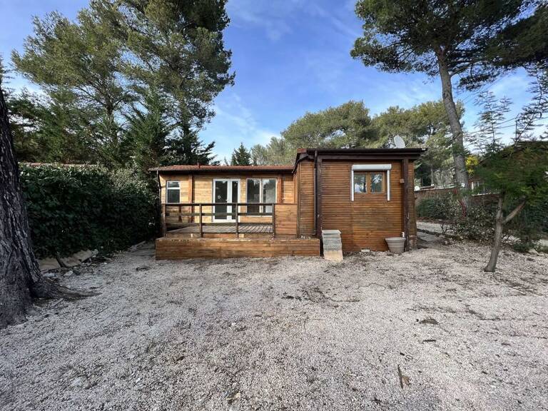 Mobil-home et chalet sur terrain de loisir au Castellet — photo 1