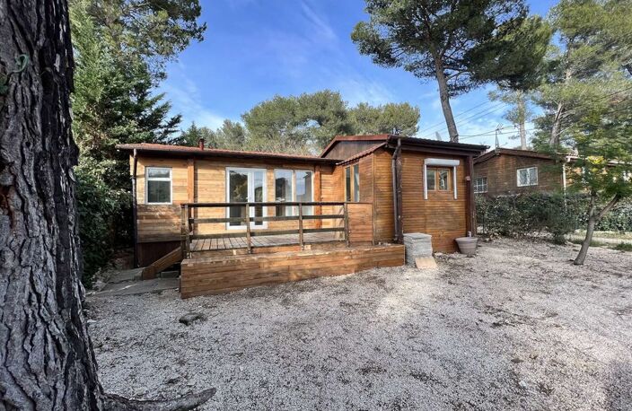 Mobil-home et chalet sur terrain de loisir au Castellet — photo 2