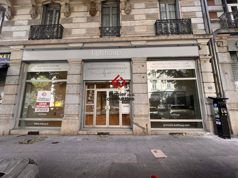 Grenoble centre ville gambetta murs commerciaux — photo 1