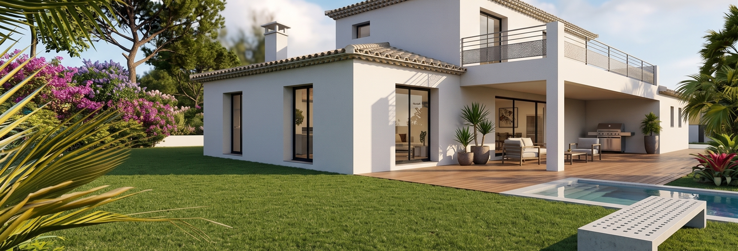 Terrain 1005 m² à construire Grimaud (83310)