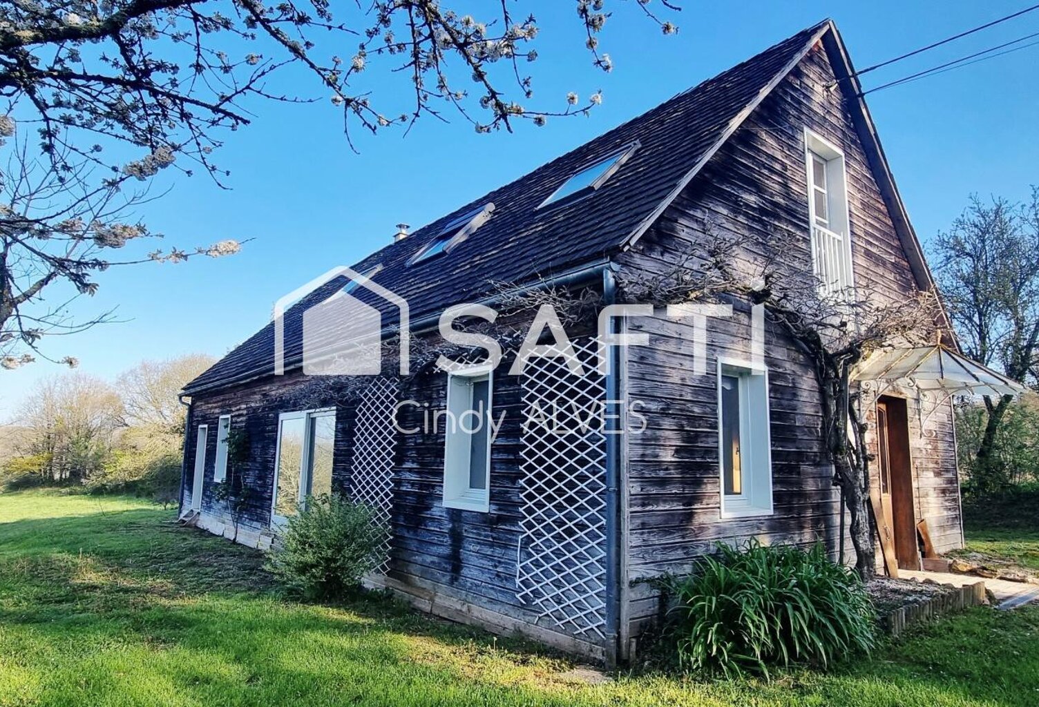 Chalet en bois avec 4 chambres sans vis à vis — photo 1
