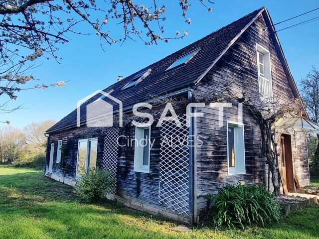 Chalet en bois avec 4 chambres sans vis à vis — photo du bien