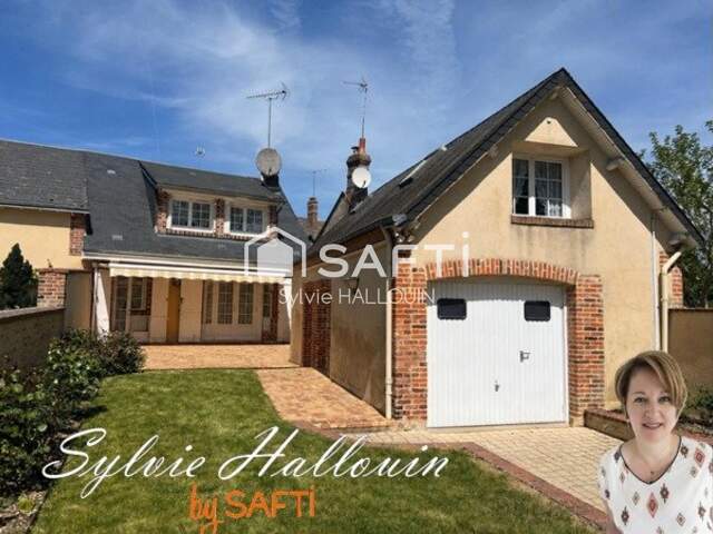 Maison 3 chambres Vallée de la Conie Terrain Garage — photo du bien